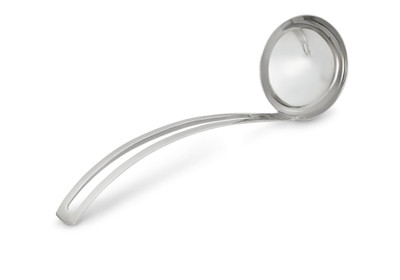 Vollrath 46739 4 Oz. Stainless Steel Miramar Contemporary Style Serving Ladle