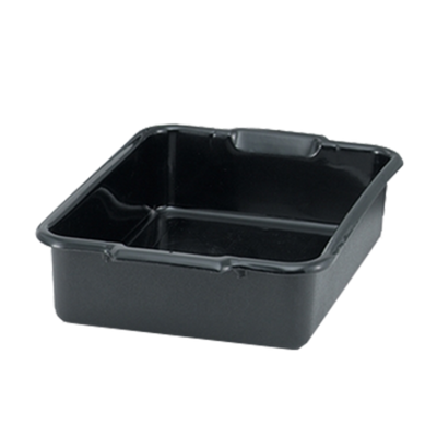 Vollrath 1521B-01 21.75" W x 15.63" D x 5" Deep Chocolate Polyethylene Traex Deluxe Bus Box