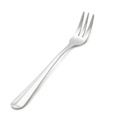 Vollrath 48115 5" Satin Stainless Steel Oyster / Shrimp Fork Flatware