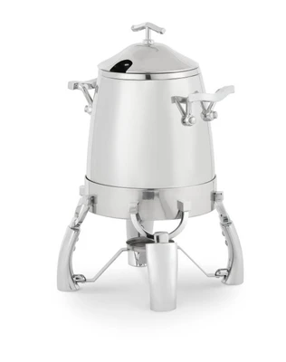 Vollrath 4635410 4 Quart Stainless Steel Mirror-Finished Welded Legs Use with Standard Fuel Universal Electric Heater Somerville Gravy/Sauce Urn