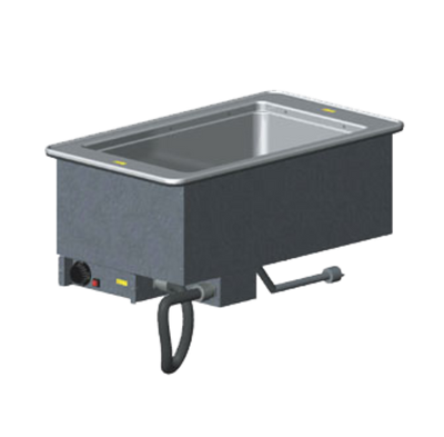 Vollrath 36467 15" W x 26" D x 15" H Galvanized Exterior Housing Drop-In Electric Hot Food Well Unit