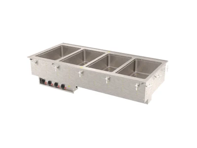 Vollrath 3640701HD 54.75" W x 26" D x 15" H Stainless Steel Drop-In Electric Infinite Control Hot Food Well Unit