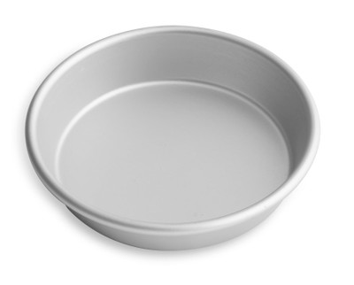 Vollrath 6708CC 8" Diameter x 1 1/2" Deep Clear Coat Anodized Finish Deep Dish Pizza Pan