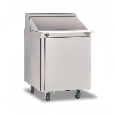 Delfield 4427NP-12M 27.13"W One-Section One Door Mega Top Refrigerator