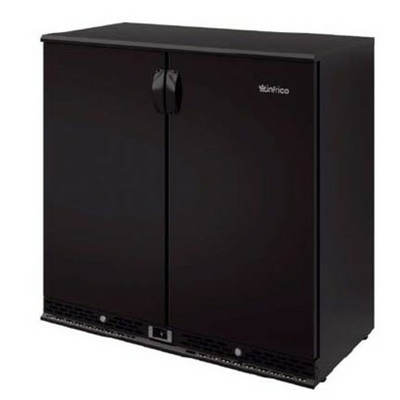 Infrico USA IMD-ERV25SD 35.5"W Solid Door Back Bar Cooler