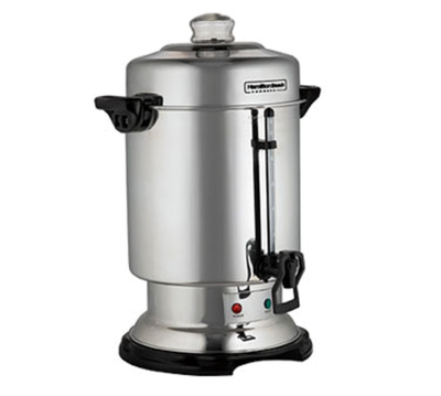 Hamilton Beach D50065 60 Cup Capacity Stainless Steel Coffee Urn and Percolator - 120 Volts 1-Ph