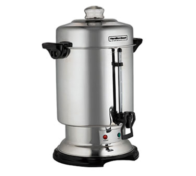 Hamilton Beach D50065 60 Cup Capacity Stainless Steel Coffee Urn and Percolator - 120 Volts 1-Ph
