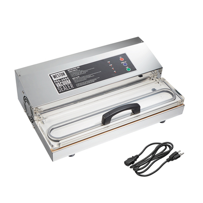 Hamilton Beach 65-1301-W 16" Seal Bar Stainless Steel Housing Weston PRO-2600 Vacuum Sealer - 120 Volts 1-Ph