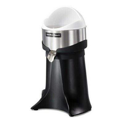 Hamilton Beach HCJ967R 10.25" W Aluminum Electric Countertop Citrus Juicer - 120 Volts