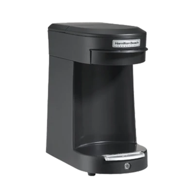 Hamilton Beach HDC200B 8.5" H Black 1 Cup Pod Coffee Maker - 120 Volts 1-Ph