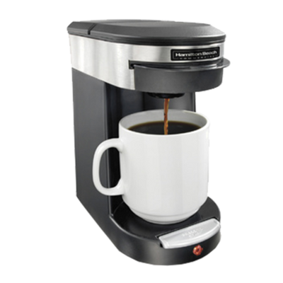 Hamilton Beach HDC200S Black 1 Cup Pod Coffee Maker - 120 Volts 1-Ph