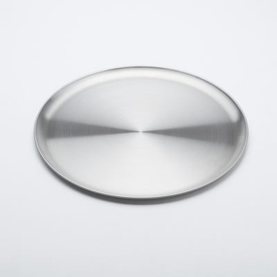American Metalcraft SSP14 14" Dia. Stainless Steel Round Plate
