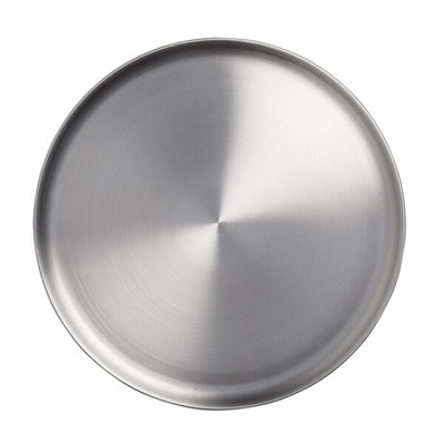American Metalcraft SSP14 14" Dia. Stainless Steel Round Plate