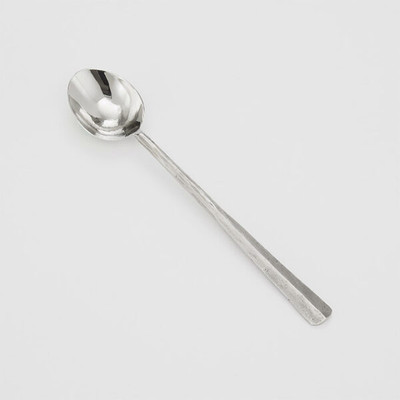 American Metalcraft SHFSA9 9.38" L Stainless Steel Hand Forged Salad Spoon