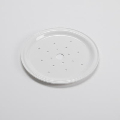 American Metalcraft MDT9W 9.38" Dia. White Plastic Drip Tray