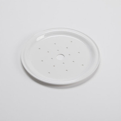 American Metalcraft MDT9W 9.38" Dia. White Plastic Drip Tray