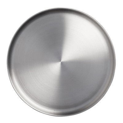 American Metalcraft SSP15 15" Dia. Stainless Steel Round Plate