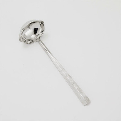 American Metalcraft SHFL9 9" L Stainless Steel Hand Forged Ladle