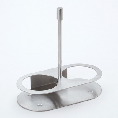 American Metalcraft CADDYSS2 3.5&quot; W x 6.75&quot; H Stainless Steel Parker Collection Caddy