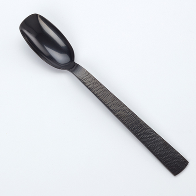American Metalcraft BLHSA10 9.38&quot; L Black Stainless Steel Vintage Salad Spoon
