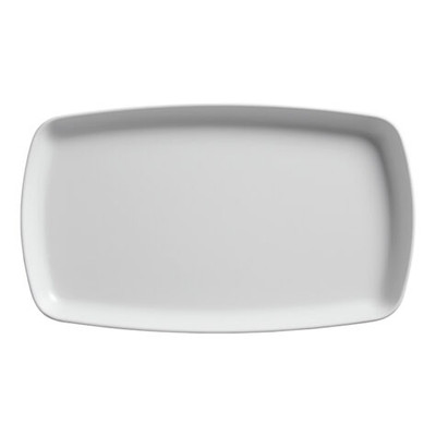 American Metalcraft AP12WH 12" L White Rectangular Plate
