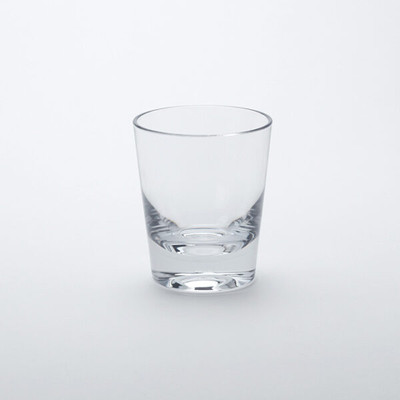 American Metalcraft BPD13 13 Oz. Clear Tritan Parker Collection Double Old Fashioned Glass