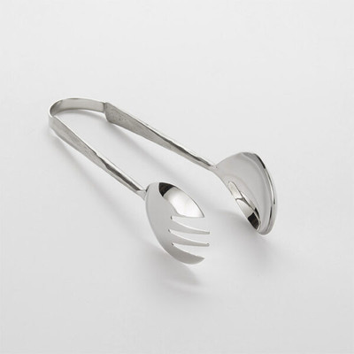 American Metalcraft SHFT9 9" L Stainless Steel Hand Forged Serving Tongs