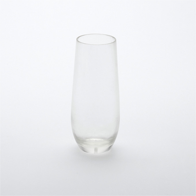 American Metalcraft BPF8 8 Oz. Clear Tritan Parker Collection Flute Glass