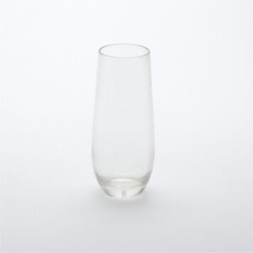 American Metalcraft BPF8 8 Oz. Clear Tritan Parker Collection Flute Glass