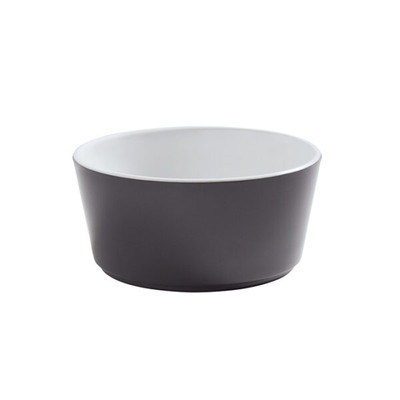 American Metalcraft UBRT16GE 16 Oz. Gray Melamine Round Bowl