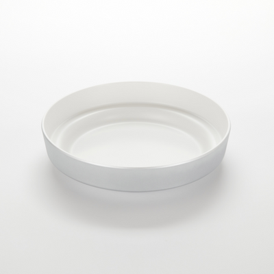 American Metalcraft MSEA10S 10" Dia. Silver Plastic Seafood Tray