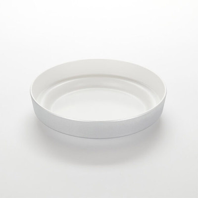 American Metalcraft MSEA10S 10" Dia. Silver Plastic Seafood Tray