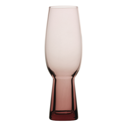 Mikasa Hospitality 5307051 10 Oz. Glass Purple Vegas Flute Champagne