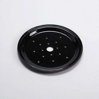 American Metalcraft MDT9B 9.38" Dia. Black Plastic Drip Tray