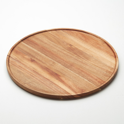 American Metalcraft ATP16 16" Dia. Acacia Wood Round Serving Board