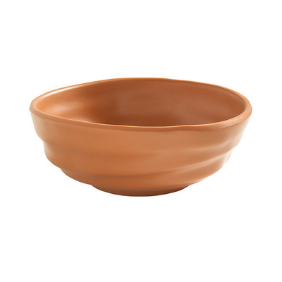 American Metalcraft MRB13TC 13 Oz. Orange Melamine Round Bowl