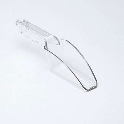 American Metalcraft PCSC6 6 Oz. Polycarbonate Flat Bottom Scoop