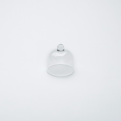 American Metalcraft LFTD3 3.38&quot; Dia. Clear Polycarbonate Round Dome Cover