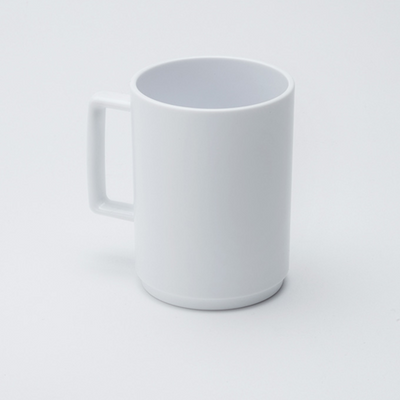 American Metalcraft MM12WH 12 Oz. White Tritan Mug