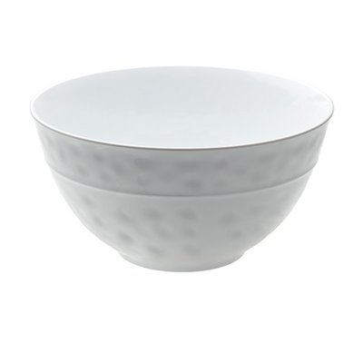 American Metalcraft CBL141CL 141 Oz. Beige Melamine Round Bowl