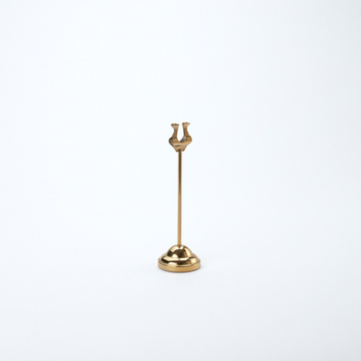 American Metalcraft HPG8 8" H Gold Metal Number Stand