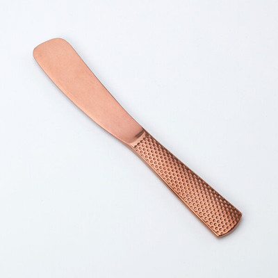 American Metalcraft BVHSP6 6" L Bronze Stainless Steel Hammered Finish Vintage Spreader