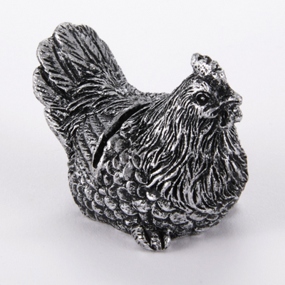American Metalcraft CHPC 1.3" W Resin Cow Card Holder