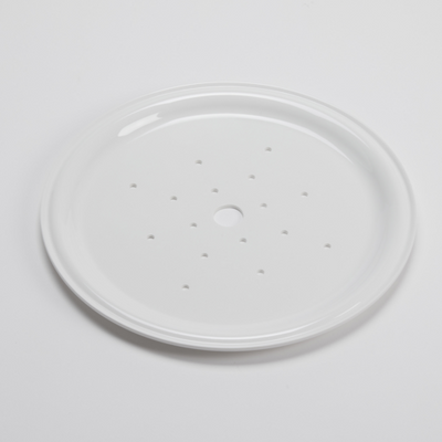 American Metalcraft MDT12W 12.38&quot; Dia. White Plastic Drip Tray