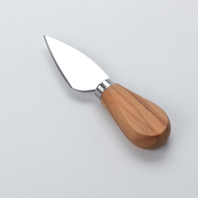 American Metalcraft CKOW2 Semi- Hard Olive Wood Handle Cheese Knife