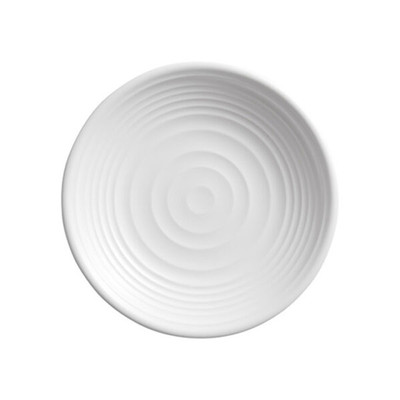 American Metalcraft MRP7CL 7.5" Dia. White Round Melamine Plate