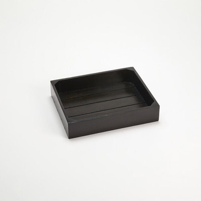 American Metalcraft MW1210 10.25" W Square Espresso Wooden Crate