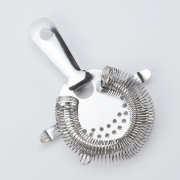 American Metalcraft STC4 Stainless Steel Four-Prong Tight Coil Bar Strainer