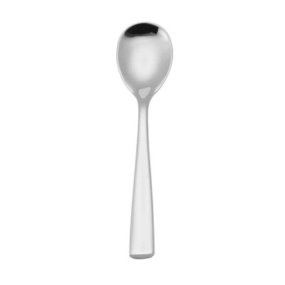 Mikasa Hospitality 5264137 6.75" L Stainless Steel Delano Dessert Spoon