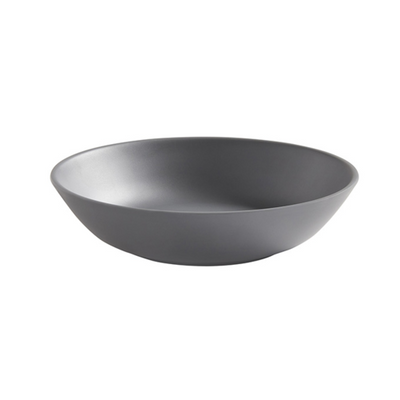 American Metalcraft MCB16GR 16 Oz. Gray Melamine Round Bowl